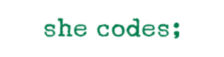 she codes logo