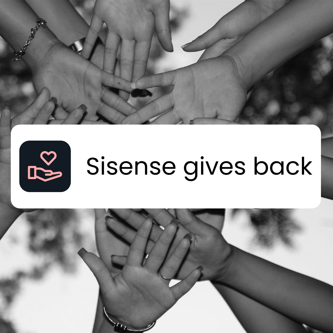 Sisense gives back photo